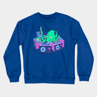 DJ Octopus Crewneck Sweatshirt